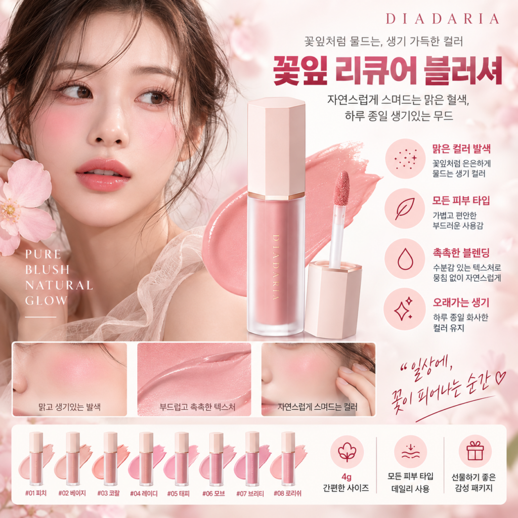 디어달리아 블러셔 전색상 쿠폰 특가 제품 이미지