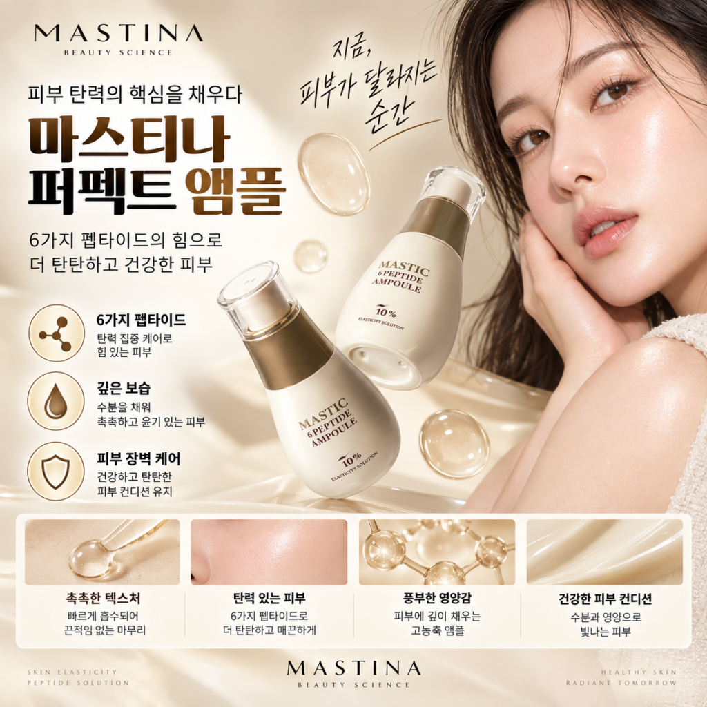 매스티나 매스틱 기미 앰플 화장품 제품 이미지
